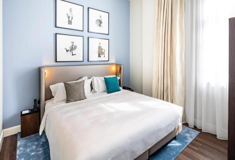 带1个卧室的豪华公寓, Fraser Suites Hamburg