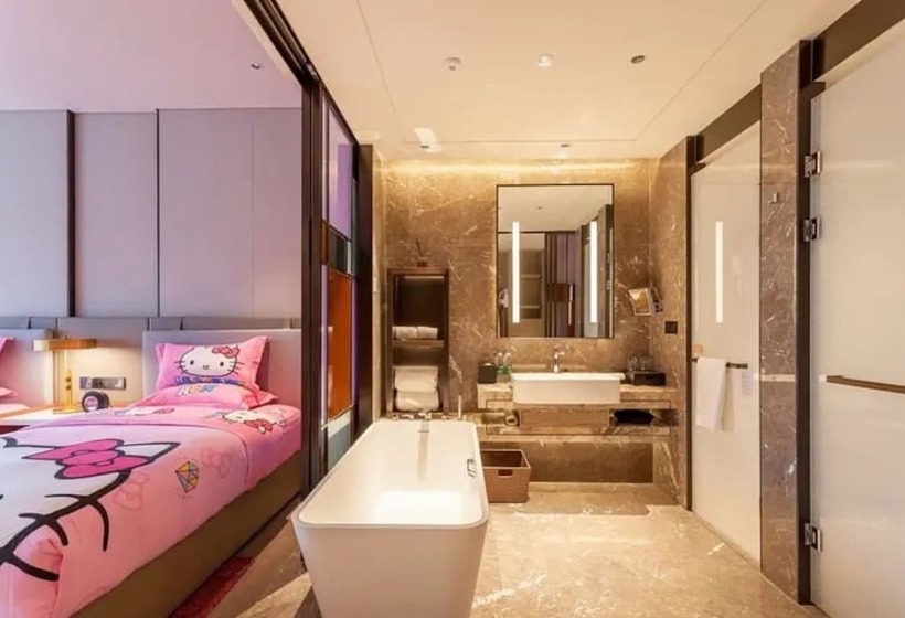 ファミリールーム, Tianyuan Grand Hotel Xiamen Free Welcome Fruit