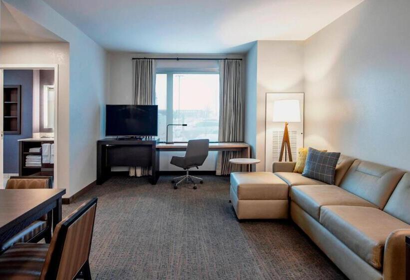 带大床的套房, Residence Inn By Marriott Winnipeg