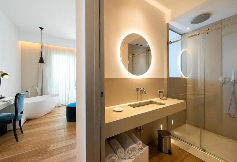 اتاق لوکس با بالکن, Unìco Boutique Hotel D Arte