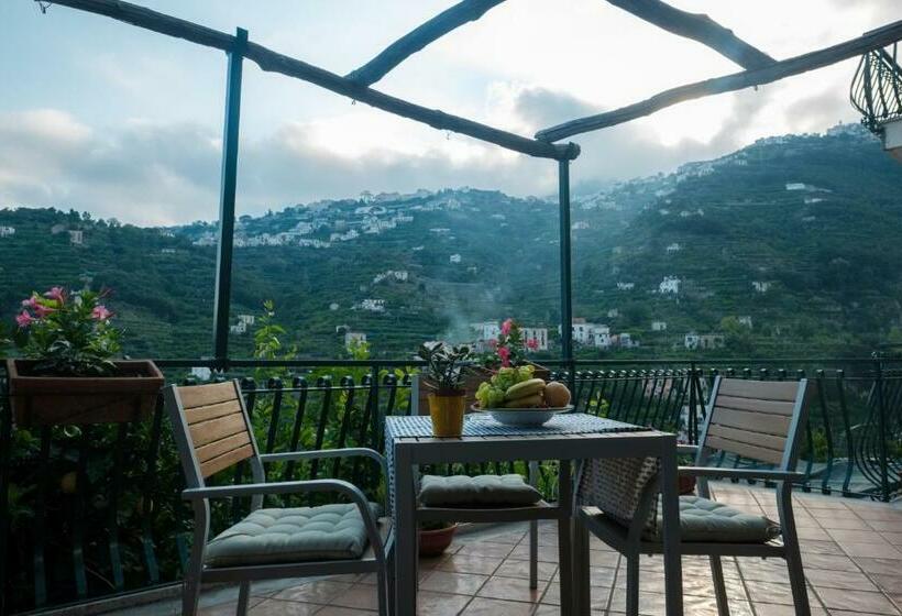 디럭스 룸 바다 전망, Villa Carlotta Minori
