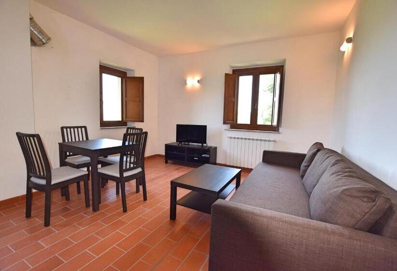 带1个卧室的高级公寓, Borgo Gatteraia
