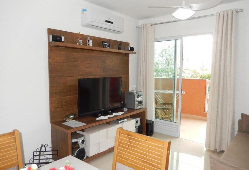 آپارتمان 1 خوابه با بالکن, Flat Entre Mar E Lagoa