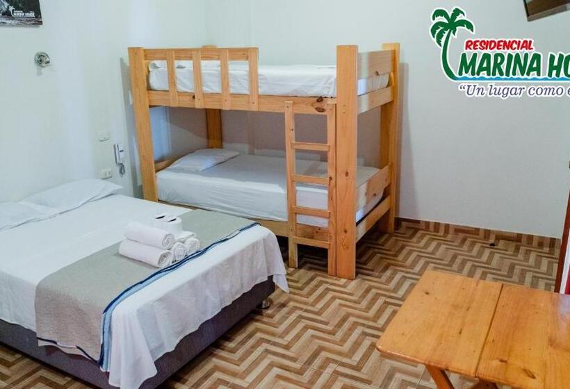 스탠다드 트리플 룸, Residencial Marina House