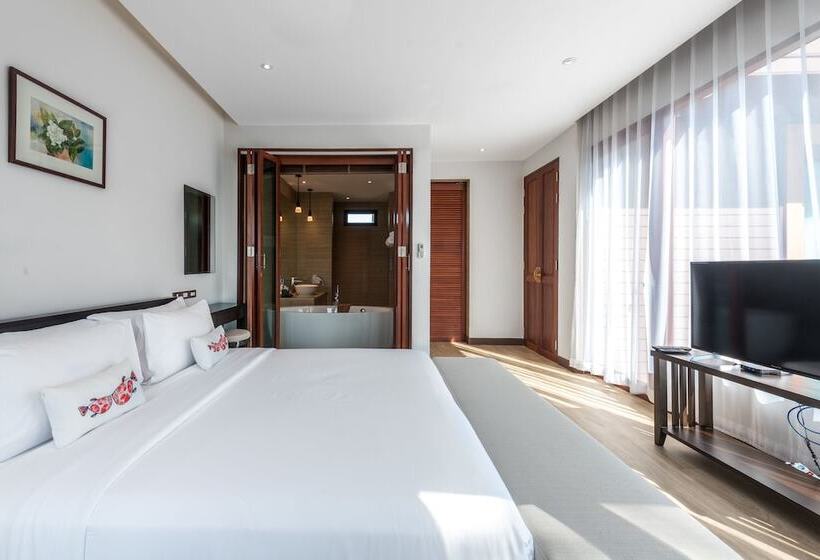 ویلای یک اتاق خوابه با استخر شنا, Triple Tree Beach Resort