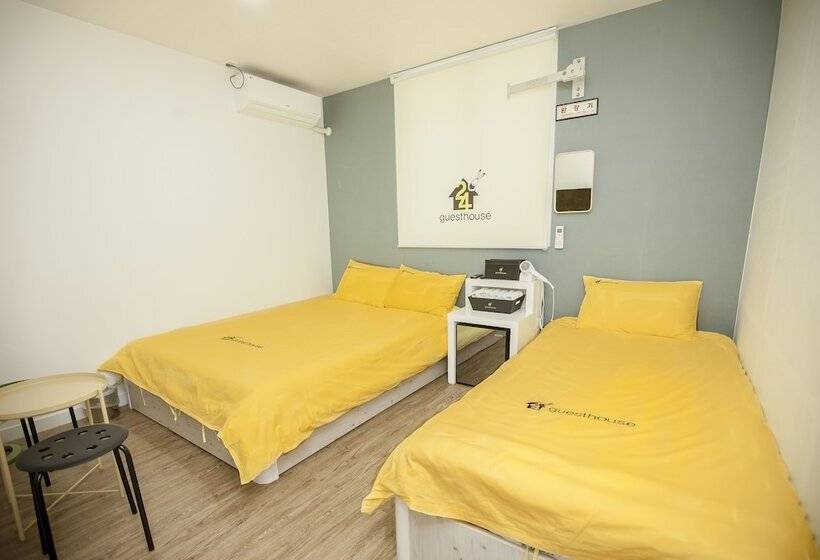 غرفة عائلية, 24guesthouse Jeonju