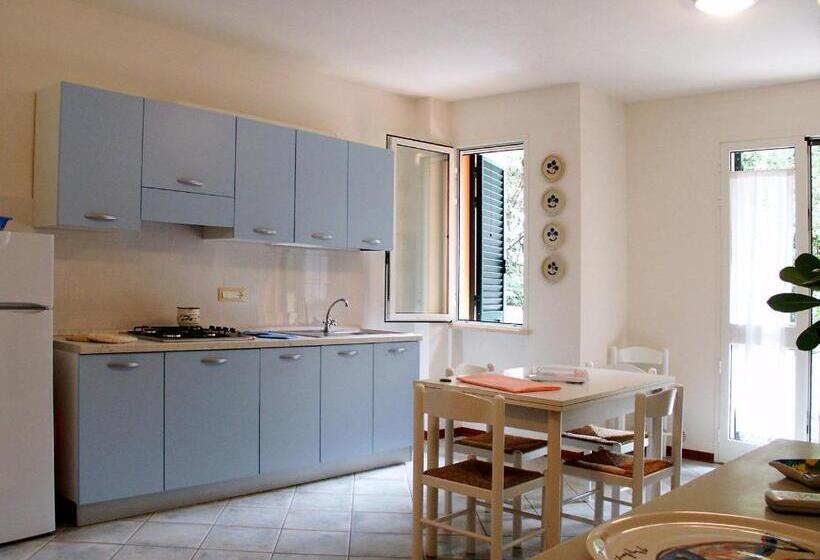 آپارتمان 1 خوابه با بالکن, Residence Loggetta Margherita