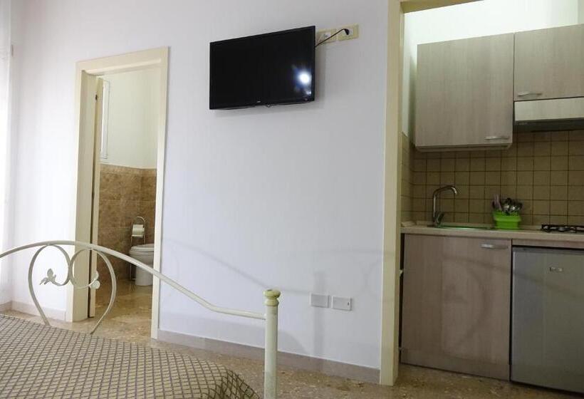 آپارتمان 1 خوابه با بالکن, Don Nicola Residence