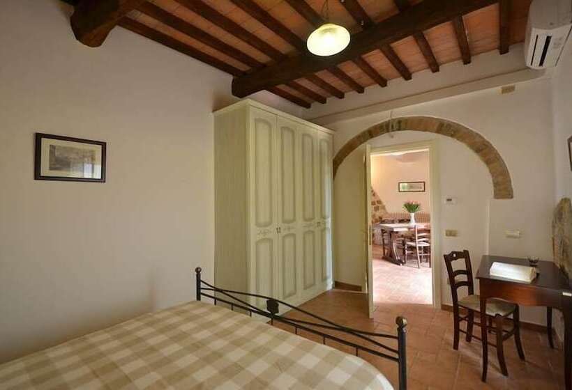 Апартаменты 2 Спальни с Бассейном, Podere Vigna Del Sole