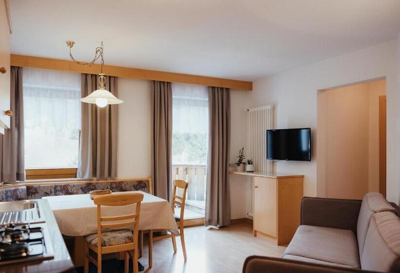Апартаменты 1 Спальня, Residence Chalet Pinis