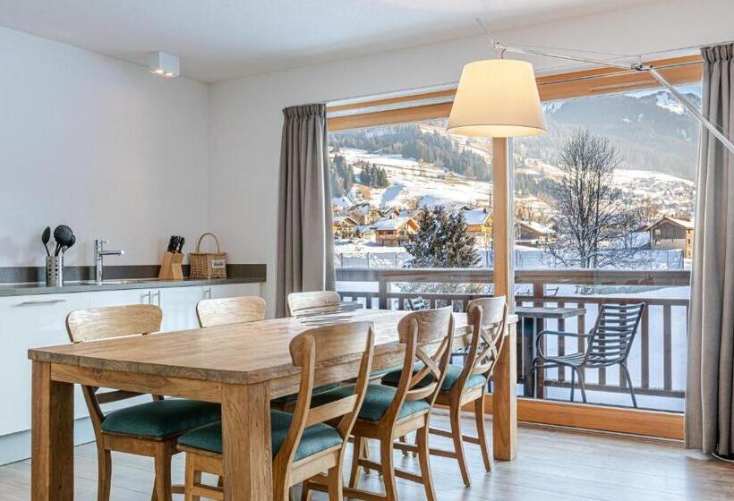 Апартаменты 3 Спальни, Oasis Les Portes Du Soleil Mountain Resort