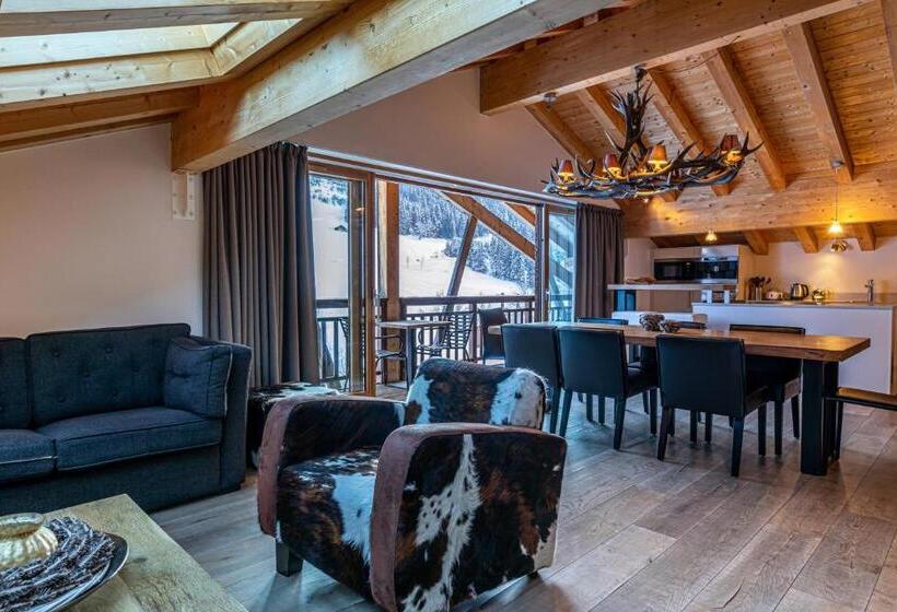 Апартаменты Пентхаус 1 Спальня, Oasis Les Portes Du Soleil Mountain Resort