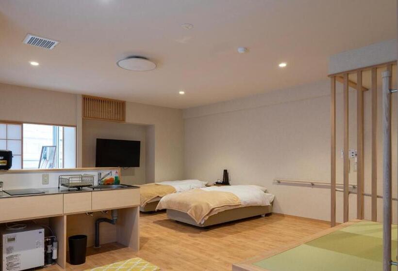 带按摩浴盆的套房, Yumori Onsen Hostel