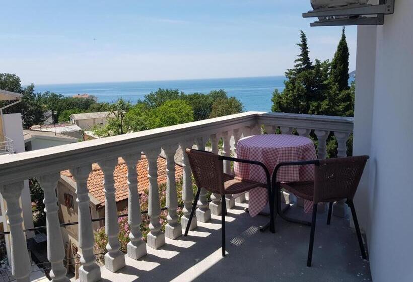 آپارتمان 1 خوابه با چشم‌انداز دریا, Guest House Dragomir
