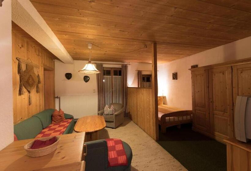 דירת חדר עם טרסה, Gasthof Zur Traube