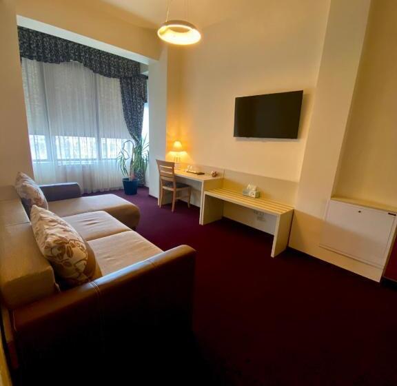 침실 1개 디럭스 아파트, Pensiunea Rix Rooms