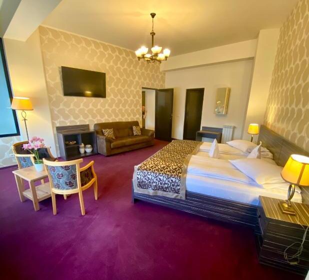 침실 1개 디럭스 아파트, Pensiunea Rix Rooms