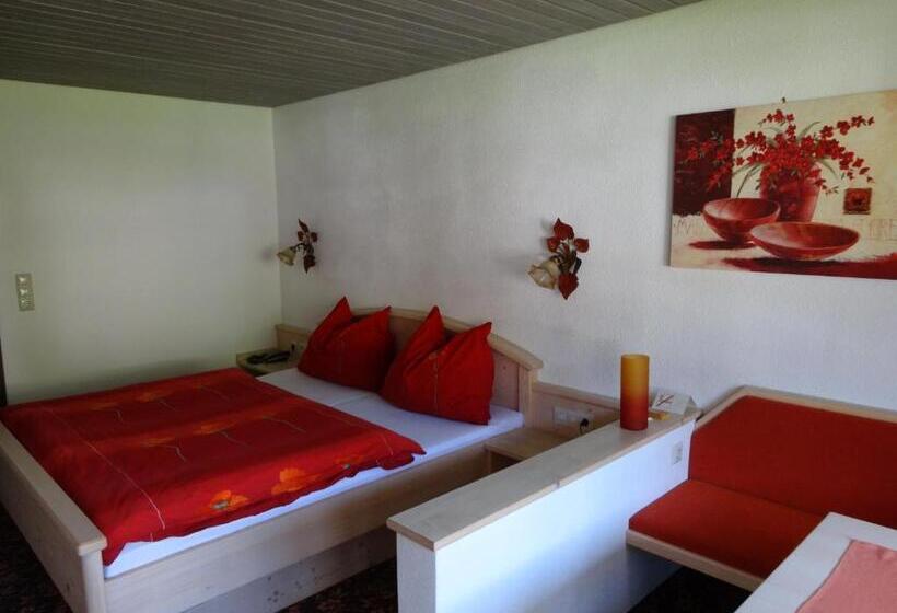 اتاق استاندارد با بالکن, Landhotel Eva