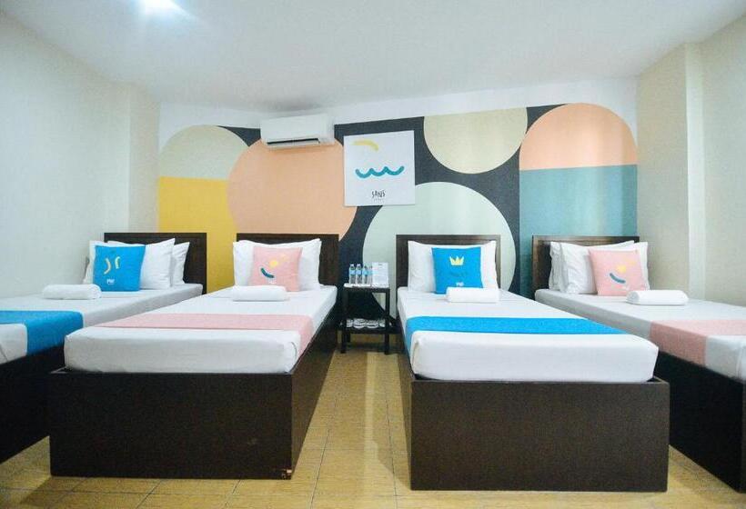 4인용 스탠다드 룸, Sans Hotel At Rana Cebu